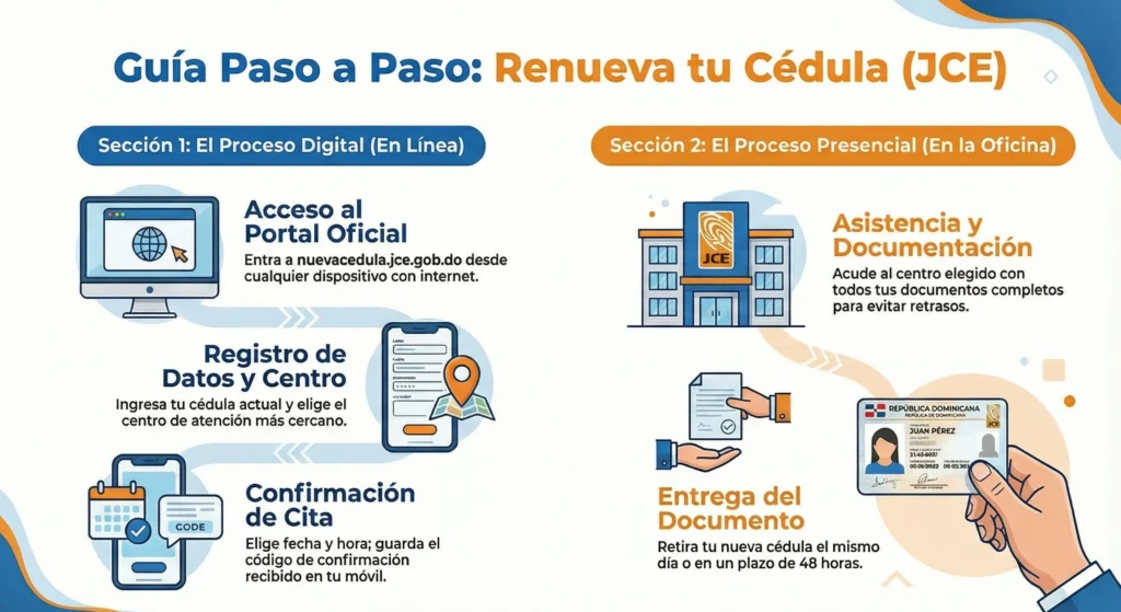 cita renovacion cedula paso a paso
